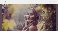 Desktop Screenshot of hufvudsaken.se